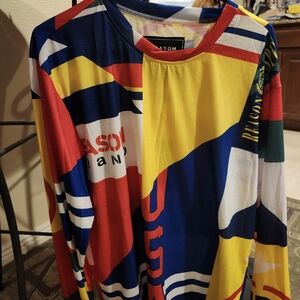 Colorful Graphic Long Sleeve Shirt